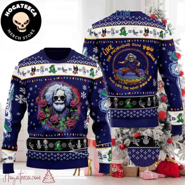 Jerry Garcia Grateful Dead Uncle John?s Band Christmas Sweater Chirstmas Gifts 2024 Xmas For Family And Friends Ugly Sweater