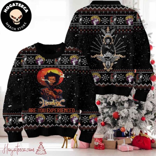 Jimi Hendrix Are You Experienced Ugly Christmas Sweater Chirstmas Gifts 2024 Xmas For Family And Friends Ugly Sweater