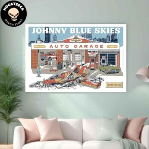 Johnny Blue Skies Merch In Chicago Illinois On October 1 And 2 2024 At The Shed Home Decor Poster Canvas