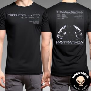 Kaytranada Timeless Tour Of Australia Set For Next January 2025 Two Sides Unisex T-Shirt