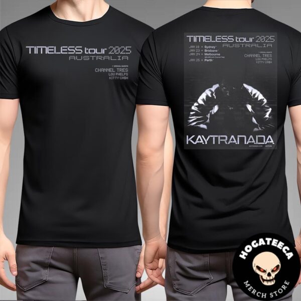 Kaytranada Timeless Tour Of Australia Set For Next January 2025 Two Sides Unisex T-Shirt