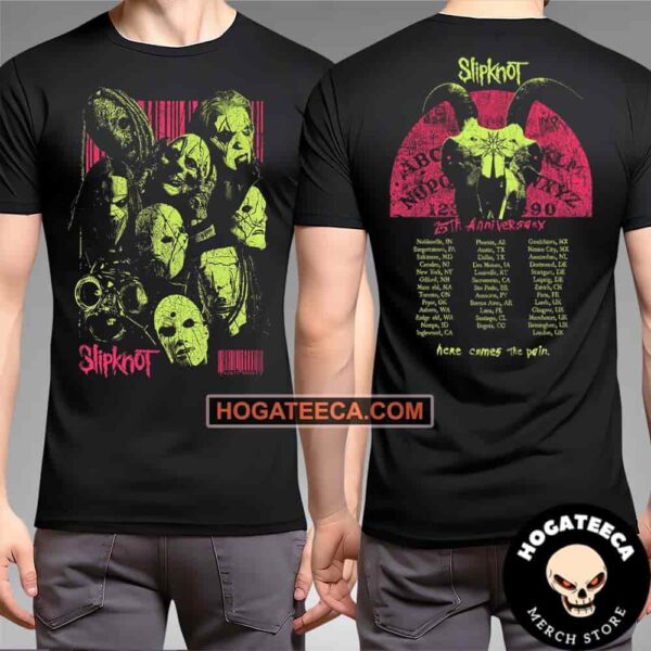 Knotfest South American Tour 2024 Lineup Brazil Argentina And Chile Two Sides Merch Unisex T-Shirt