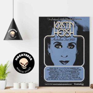 Kristin Hersh Australia Tour Date 2025 Home Decor Poster Canvas