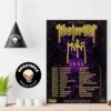 King Stingray Australia Tour March 2025 Schedule List Home Decor Poster Canvas