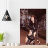 Lisa BLACKPINK x Victorias Secret Angel Wings Home Decor Poster Canvas