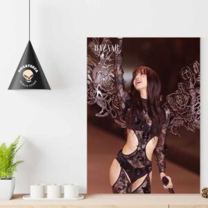 LISA BLACKPINK Victorias Secret Angel Wings Home Decoration Poster Canvas