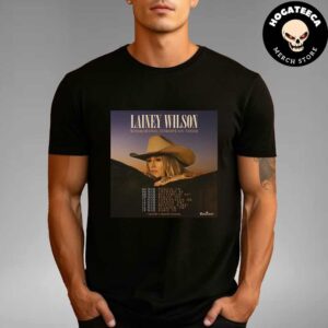 Lainey Wilson Whirlwind European Tour Mar 2025 Schedule List Unisex T-Shirt