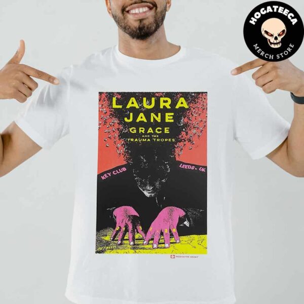 Laura Jane Grace And The Trauma Tropes Merch On 21 11 2024 At Key Club In Leeds UK Unisex T-Shirt