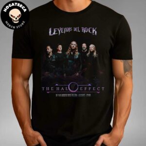 Leyendas del Rock The Halo Effect On 6-7-8-9 On Agosto 2025 Villena In Alicante Spain Unisex T-Shirt