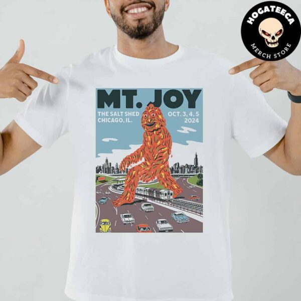 MT Joy Merch At The Salt Shed In Chicago IL On Oct 3 4 5 2024 Unisex T Shirt