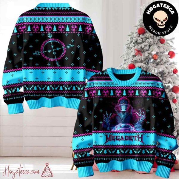 Megadeth Cryptic Writings Ugly Christmas Sweater Chirstmas Gifts 2024 Xmas For Family And Friends Ugly Sweater