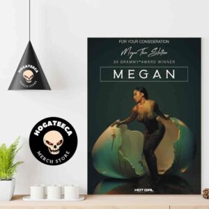 Megan Thee Stallion For Your Consideration Banner For The 2025 Grammys Home Decor Poster Canvas