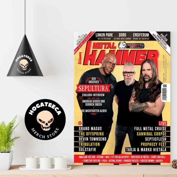 Metal Hammer November 2024 Edition Sepultura Solstafir Linkin Park And Others Home Decor Poster Canvas