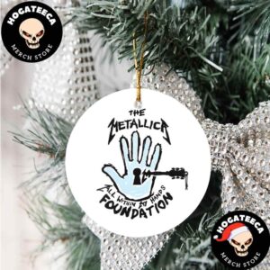 Metallica All Within My Hands Foundation Tree Decorations Ornament