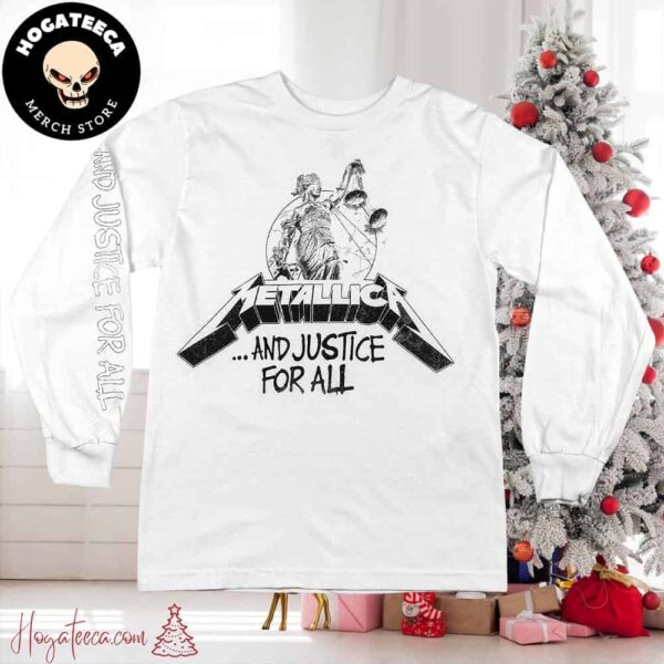 Metallica And Justice For All Chirstmas Gifts 2024 Xmas For Family And Friends Ugly Sweater