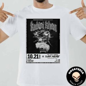 Milwaukee Hardcore And The Basement Collective Presents Kublai Khan Sanguisugabogg and See No Evil on Oct 21 2024 at X-Ray Arcade Unisex T-Shirt