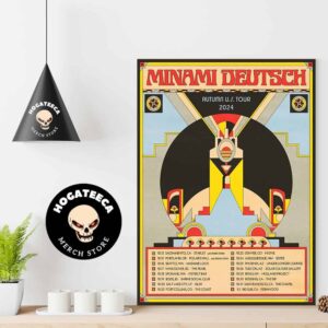 Minami Deutsch Autumn US Tour 2024 With Funscreen On October 22 The Coast Home Decor Poster Canvas