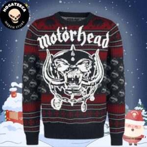 Motorhead Band  Chirstmas Gifts 2024 Xmas For Family And Friends Ugly Sweater