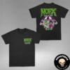 NOFX Final Tour 2024 Punk In Drublic San Pedro CA Big Cream Schedule Performance Two Sides Unisex T-Shirt