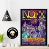 NOFX Punk In Drublic Final Shows San Pedro CA Tour October 4-5-6 2024 At Berth 46 Home Decor Poster Canvas