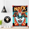 NOFX Punk In Drublic Final Shows October 4-5-6 2024 Berth 46 San Pedro California US Tour Poster Home Decor Poster Canvas