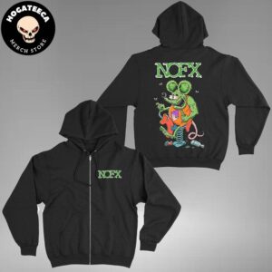 NOFX The Final Show Collection 2024 Rat Fink Zip Up Two Sides Unisex T-Shirt