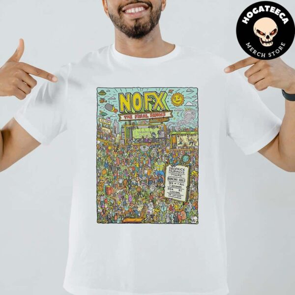 NOFX The Final Shows Day 1 Fri Oct4 2024 Lineup Unisex T-Shirt