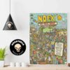 NOFX The Final Shows Where’s NOFX Day 2 On Sat Oct 5 2024 With Lineup In San Pedro California Home Decor Poster Canvas