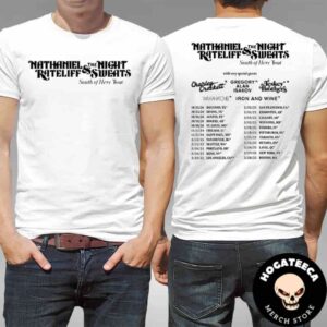 Nathaniel Rateliff And The Night Sweats South of Here Tour 2024-2025 With Very Special Guests Schedule List Dates Two Sides Unisex T-Shirt