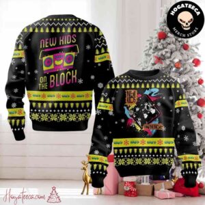 New Kids On The Block Magic Summer 2024 40th Anniverasry Chirstmas Gifts 2024 Xmas For Family And Friends Ugly Sweater Hogateeca