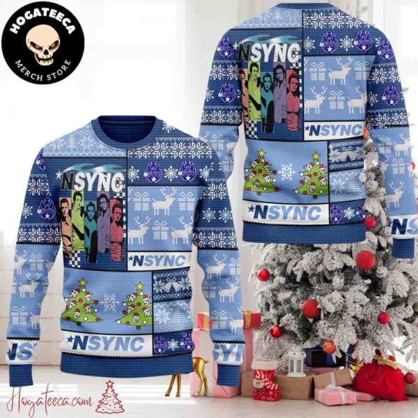 N SYNC Christmas Time Chirstmas Gifts 2024 Xmas For Family And Friends Ugly Sweater