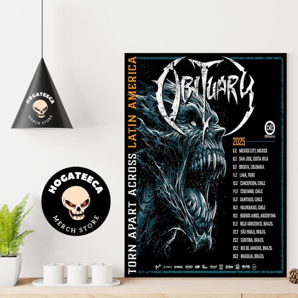 Obituary Torn Across Latin America 2025 Schedule List Home Decor Poster Canvas