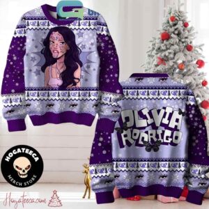 Olivia Rodrigo Guts Tour 2024 Obsessed Christmas Ugly Christmas Sweater Chirstmas Gifts 2024 Xmas For Family And Friends Ugly Sweater