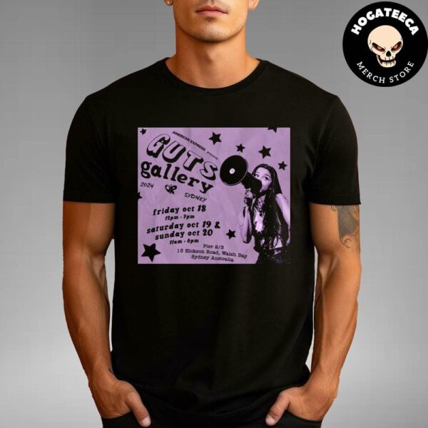 Olivia?s Livies Guts Gallery 2024 Sydney On  Oct 18-19-20 Unisex T-Shirt