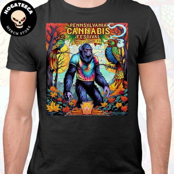 Pennsylvania Cannabis Festival On October 5-6, 2024 At Renninger’s Farmers Market In Kutztown PA Unisex T-Shirt