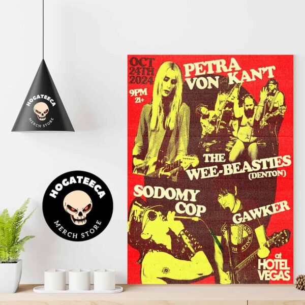 Petra Von Kan’t The Wee Beasties Sodomy Cop Gawker October 24 2024 At Hotel Vegas Home Decor Poster Canvas