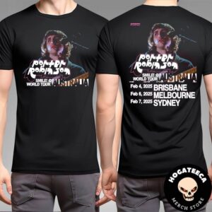 Porter Robinson Smile Word Tour Australia 2025 Show Schedule Two Sides Unisex T-Shirt