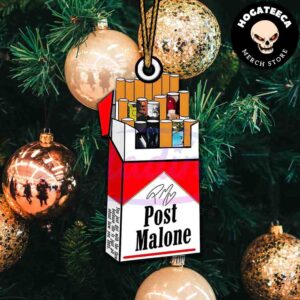 Post Malone Posty Rapper Christmas Gift Tree Decorations Ornament