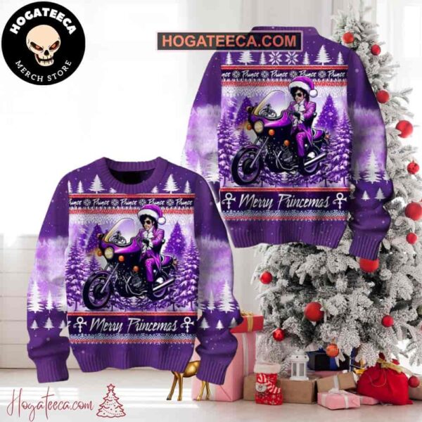 Prince Merry Princemas Happy Time Celebrating Ugly Christmas Sweater Chirstmas Gifts 2024 Xmas For Family And Friends Ugly Sweater