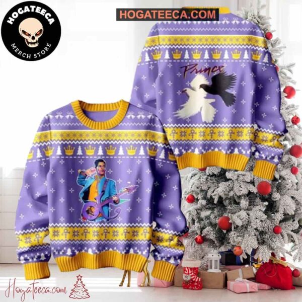 Prince When Doves Cry Christmas Sweater Chirstmas Gifts 2024 Xmas For Family And Friends Ugly Sweater