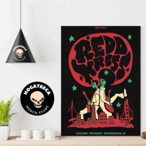 Redd Kross Merch For Show On November 24 2024 At The Chapel In San Francisco CA Home Decor Poster Canvas