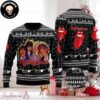 Rock Music The Who Band With Music Notes Ugly Christmas Sweater Chirstmas Gifts 2024 Xmas For Family And Friends Ugly Sweater