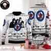 Rock Music The Rolling Stones Band And Colorful Logo Ugly Christmas Sweater Chirstmas Gifts 2024 Xmas For Family And Friends Ugly Sweater