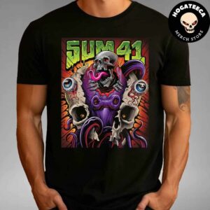 SUM 41 tour Merch for Europe and UK Performance Schedule Unisex T-Shirt