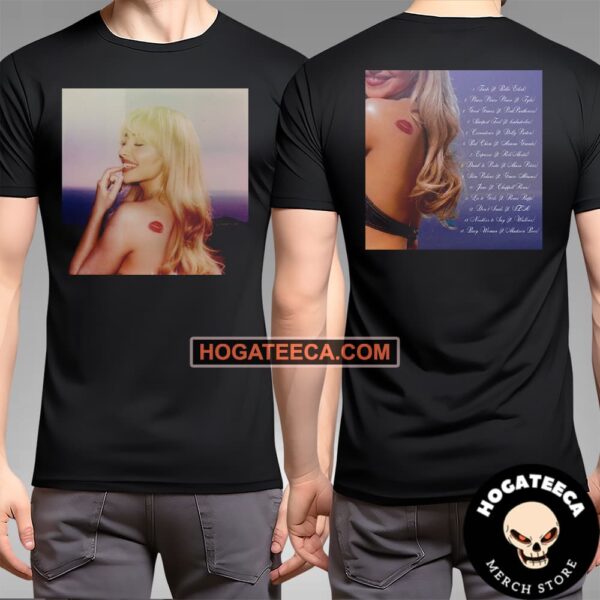 Sabrina Carpente Short n’ Sweet Track List On October 22 2024 Two Sides Unisex T-Shirt