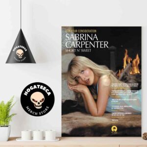 Sabrina Carpenter For Your Consideration Banner For The 2025 Grammys Home Decor Poster Canvas