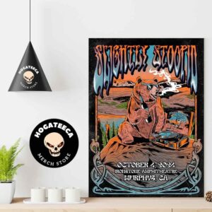 Slightly Stoopid Merch In Murphys CA at Ironstone Amphitheatre On October 4 2024 Home Decor Poster Canvas