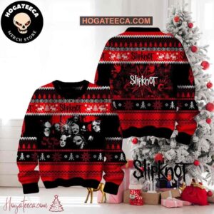 Slipknot Step Inside See The Devil In I Ugly Christmas Sweater Chirstmas Gifts 2024 Xmas For Family And Friends Ugly Sweater