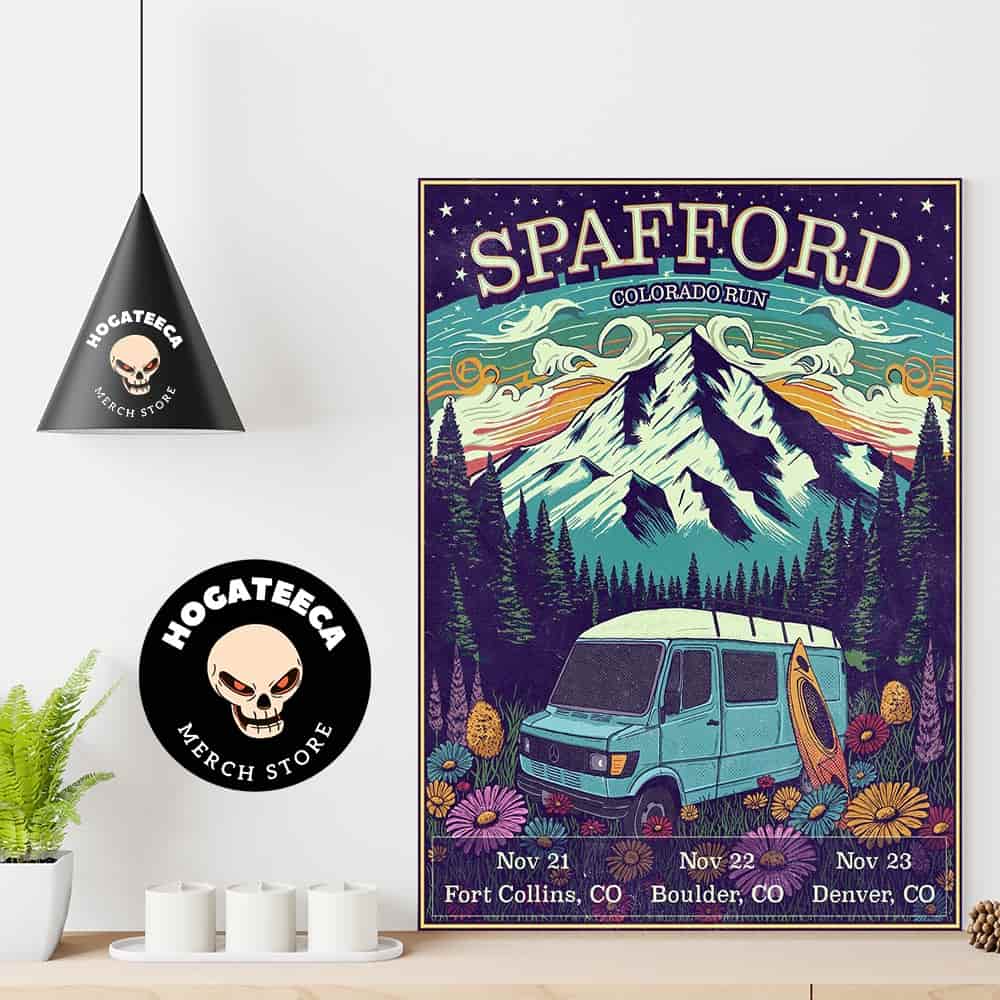 Spafford Colorado Run Performances Scheduled On November 2024 Home Decor Poster Canvas
