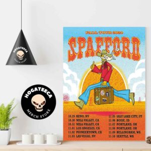 Spafford Fall Tour 2024 Performances Schedule On November Home Decor Poster Canvas